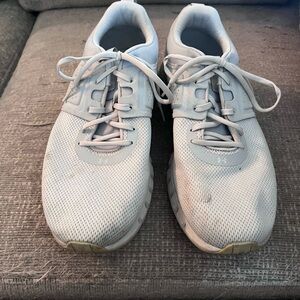 Gray Under Armour Athletic Sneakers